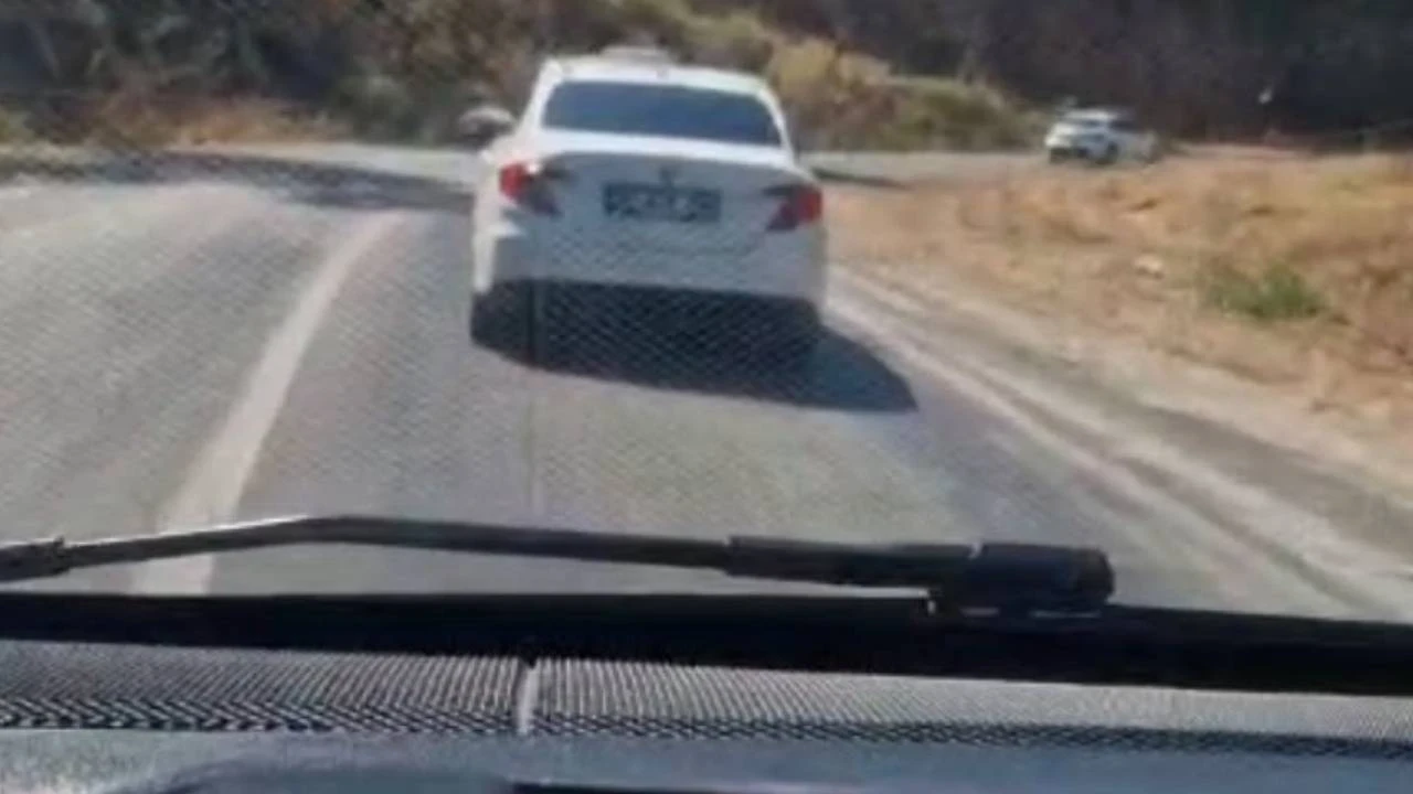 Arabasından ormana izmarit atan kişiye adli işlem