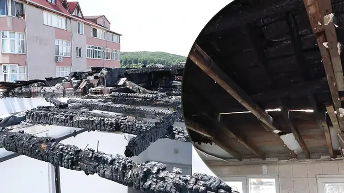2 aydır bitmeyen çile! Çatısı olmayan apartmanda yaşıyorlar: 'Borcu bitmeyen bir çatımız var'