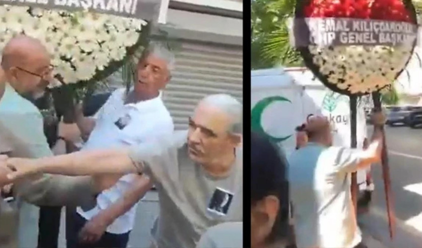 Ahmet Telli'nin anma töreninde Kılıçdaroğlu'na şok: 'Götürün o çiçeği buradan'
