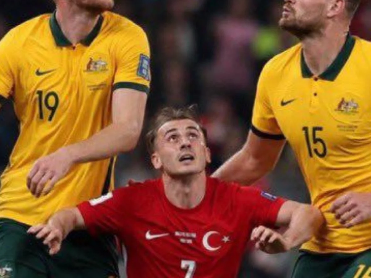 Kerem Aktürkoğlu ve Avustralya defans hattının boy uzunluğu gündem oldu