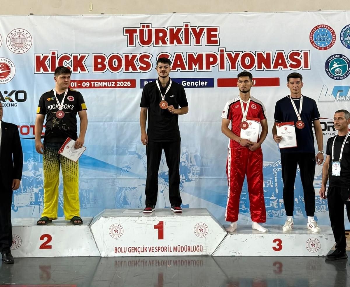 Vanlı sporcu Alim Yönten Türkiye şampiyonu oldu