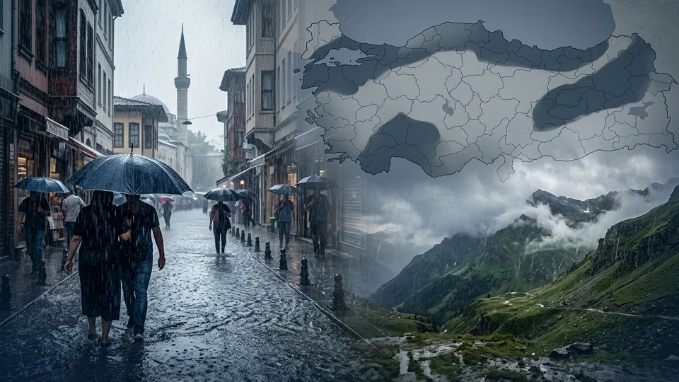 HAVA DURUMU SON DAKİKA: Meteoroloji'den Marmara Dahil 4 Bölge İçin Sağanak Yağış Uyarısı!