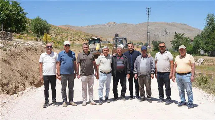 Alanya Belediyesi yayla yolunu asfalta hazırlıyor
