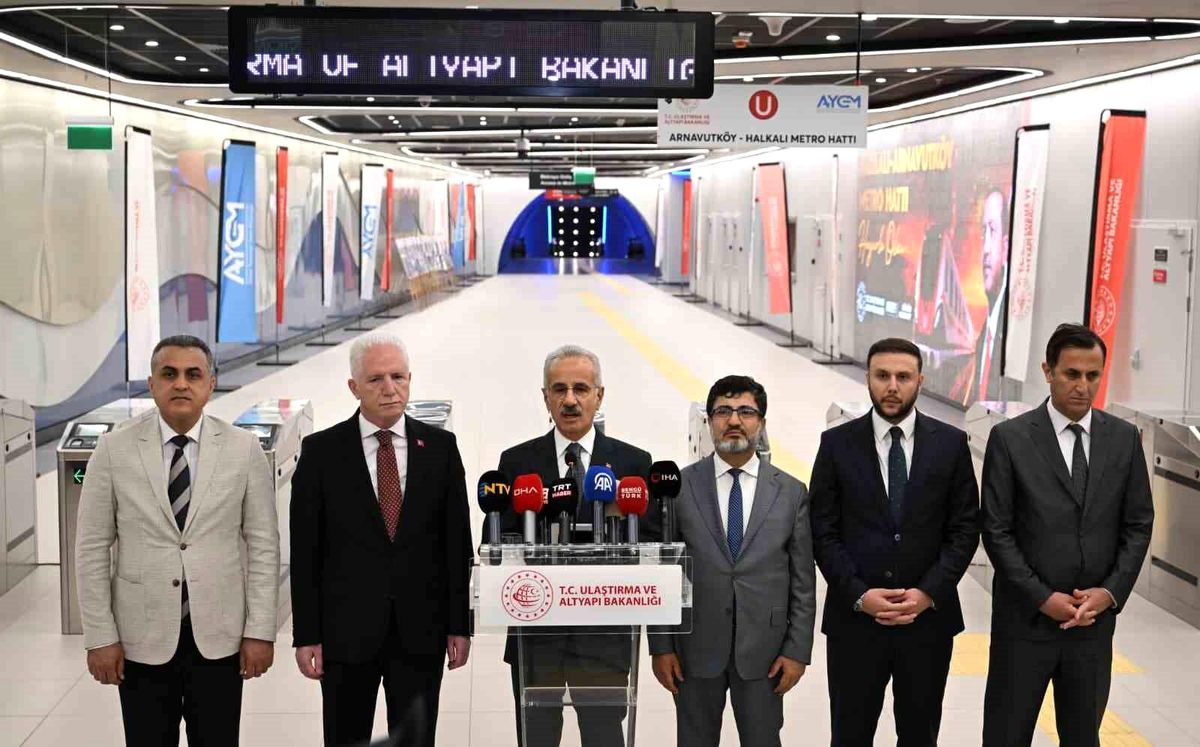 Halkalı-Arnavutköy Metrosu Yarın Açılıyor: 30 Dakikada Havalimanı