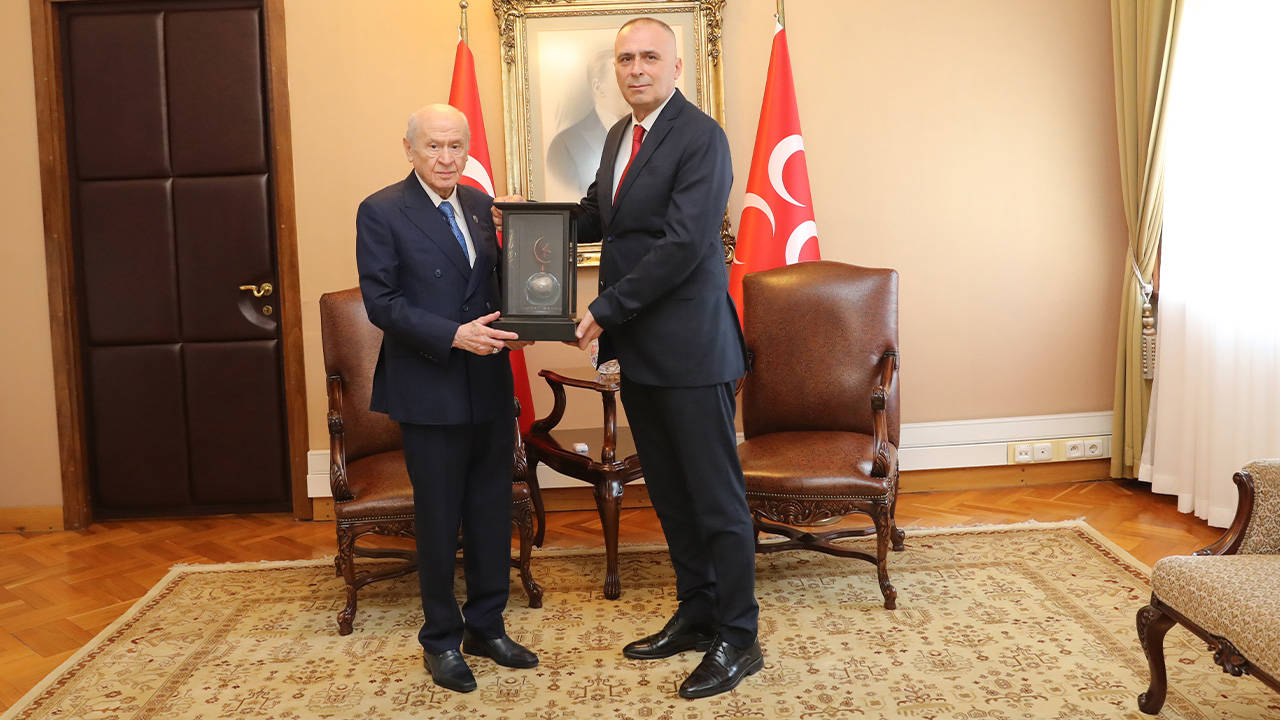 Özel Harekat Başkanı Hayal, Devlet Bahçeli'yi ziyaret etti