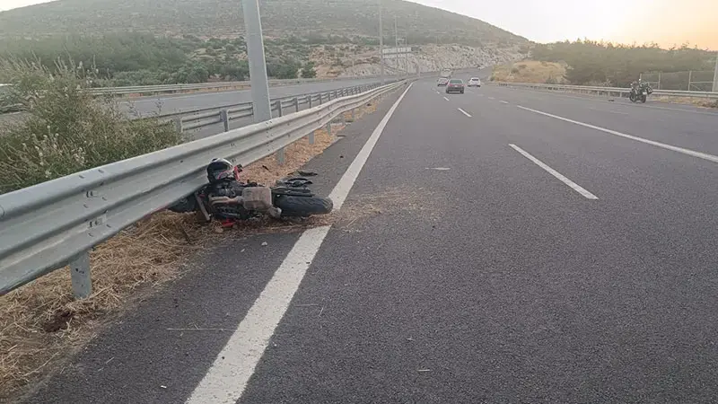 İzmir’de motosiklet eğitmeni Akif Emre, kazada hayatını kaybetti