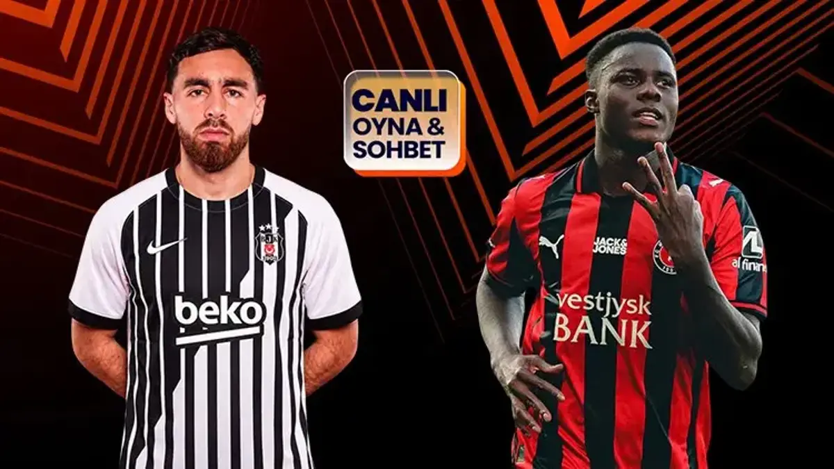 Beşiktaş, Midtjylland'ı ağırlıyor! Maçın heyecanı canlı sohbet ile Misli'de