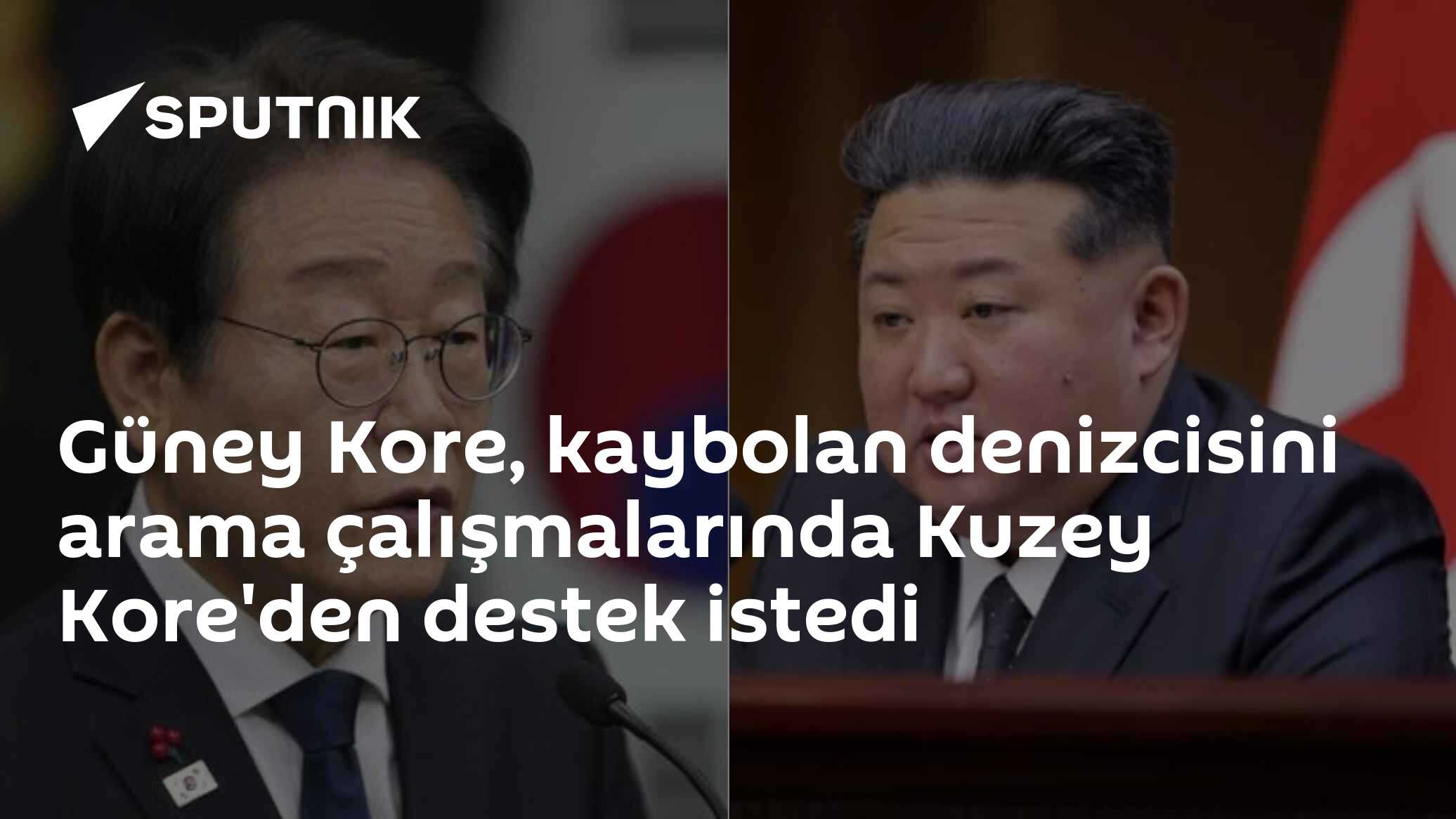 Güney Kore, kaybolan denizcisini arama çalışmalarında Kuzey Kore'den destek istedi
