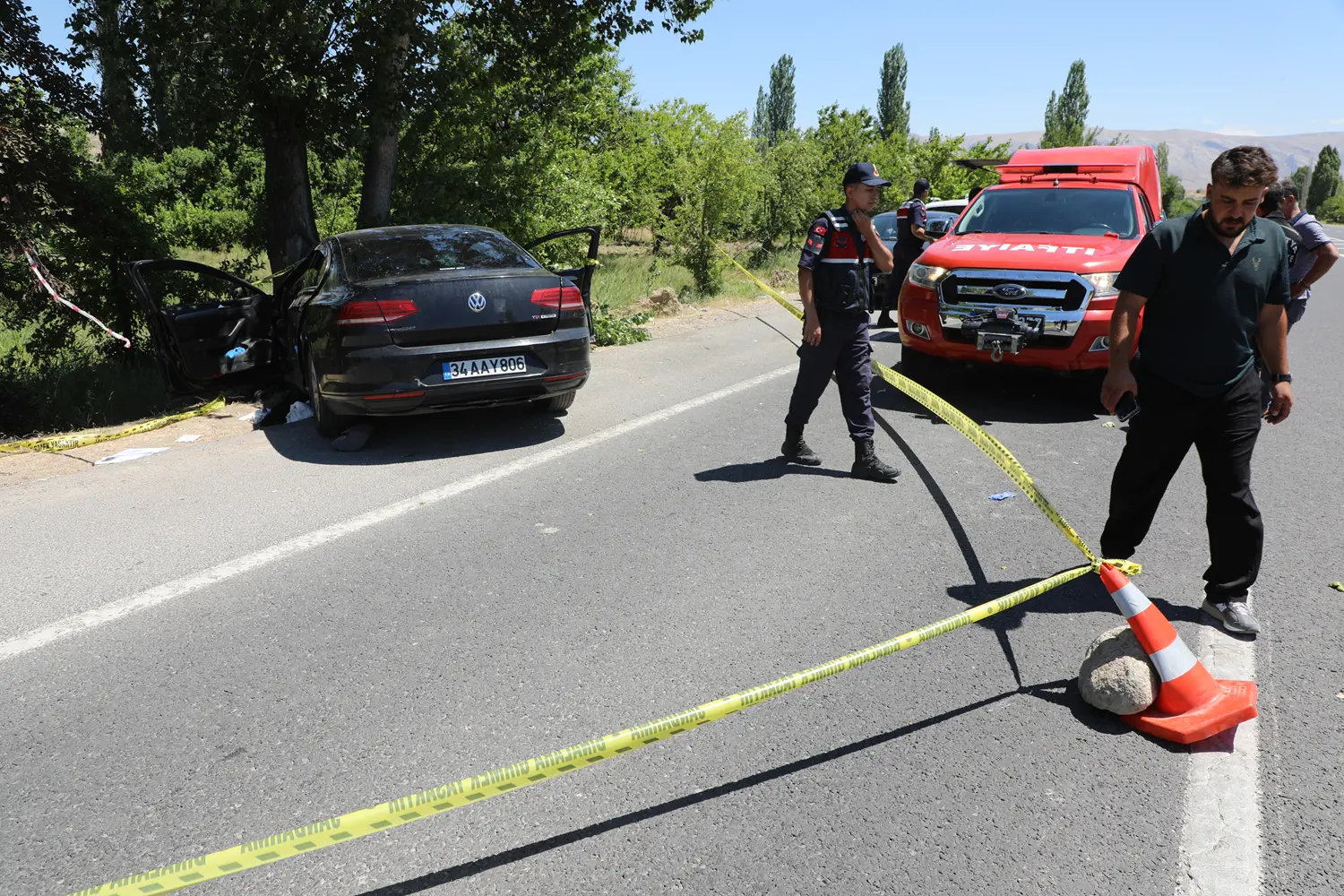 Malatya'da yol faciası: 2 kişi öldü, 4 kişi ağır yaralandı