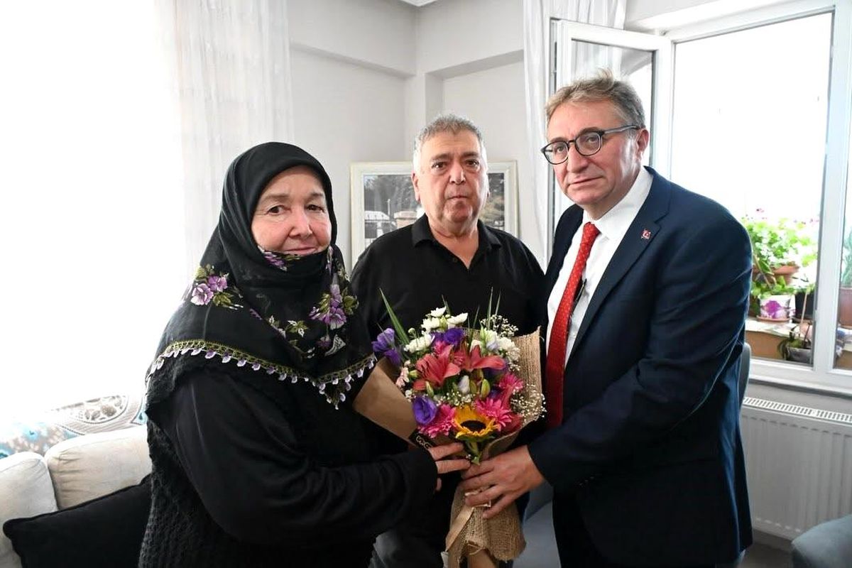 Bozüyük Kaymakamı'ndan Gazi ve Şehit Ailesine Ziyaret