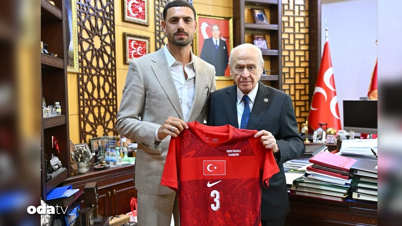 Merih Demiral'dan Devlet Bahçeli'ye ziyaret