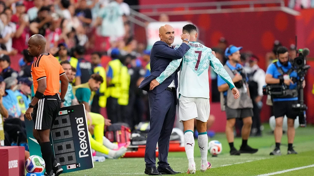 Portekiz'de çifte veda: Martinez ayrıldı, Ronaldo Dünya Kupası'na nokta koydu