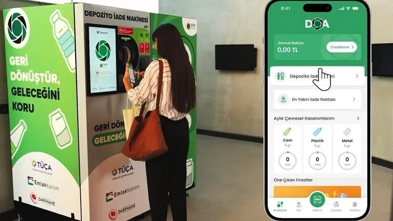 DOA'da rekor başlangıç: 5 günde 7,6 milyon ambalaj geri dönüştürüldü
