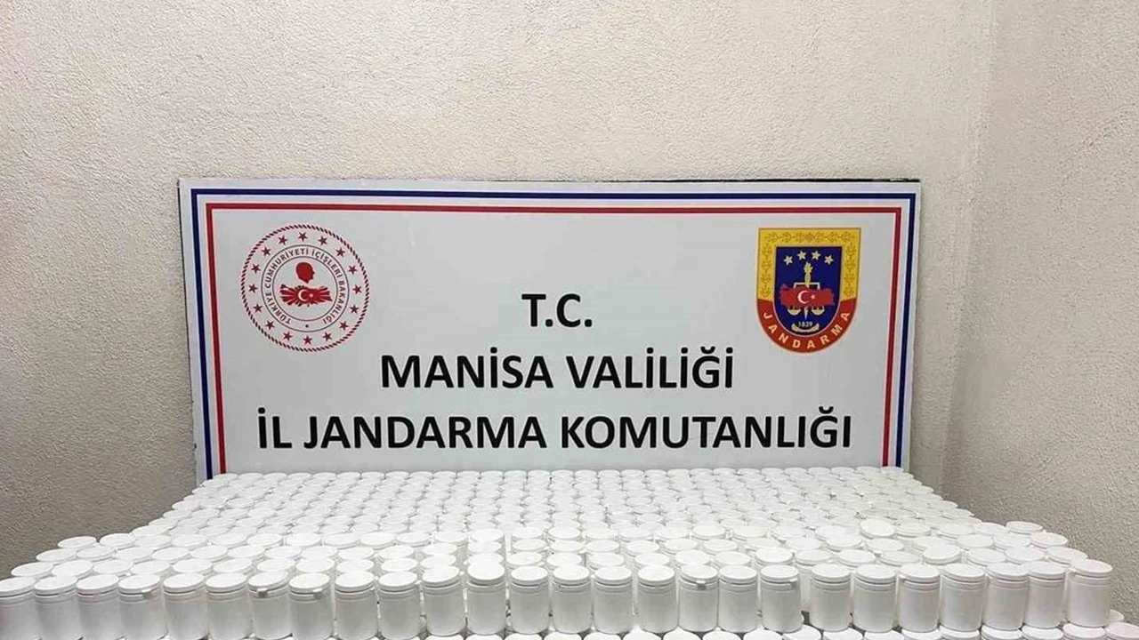 Akhisar’da 50 binden fazla sentetik hap ele geçirildi
