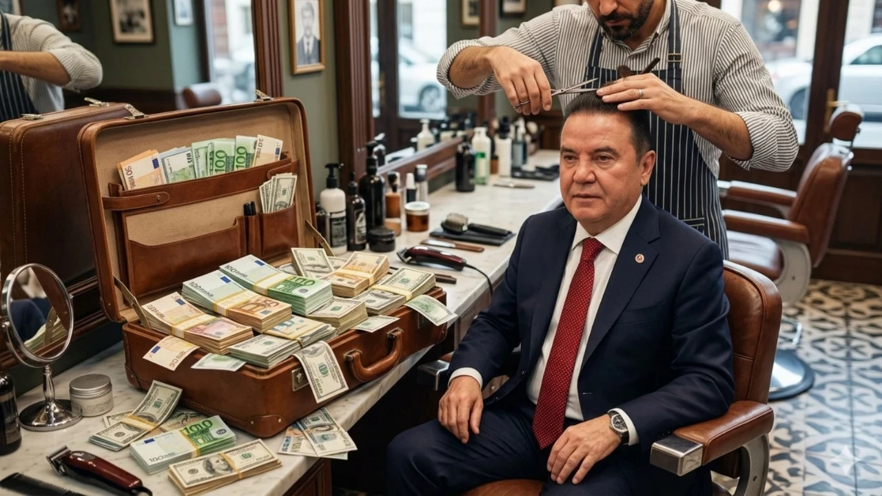 Rüşvet paraları berberde toplanmış! Muhittin Böcek'in kuaförü ve danışmanı tutuklandı...