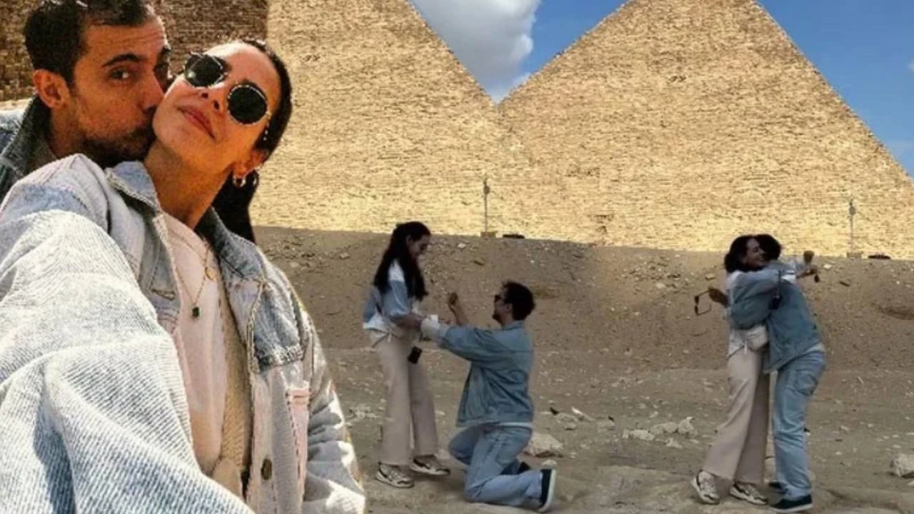 Doğaç Yıldız ve Başak Çoruh Nişanlandı! Mutlu Anlarını Paylaştılar