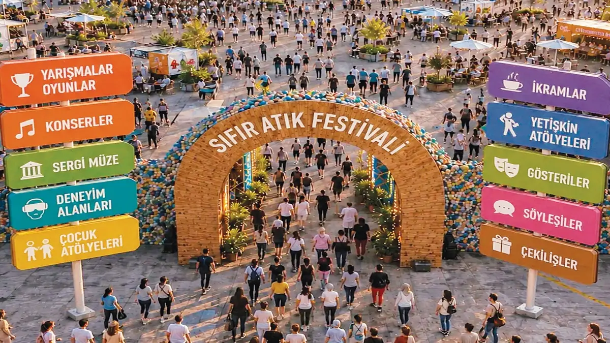 Sıfır atık festivalinden muhteşem açılış