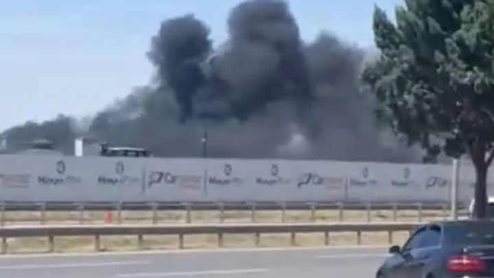 Ankara'da alçı fabrikasında yangın! Çok sayıda itfaiye ekibi sevk edildi