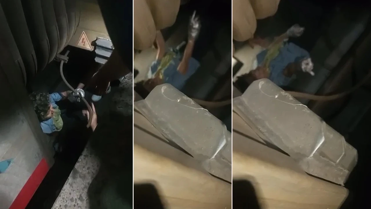 Marmaray’da korku dolu anlar! Raylara inen kadın trenin altında kaldı