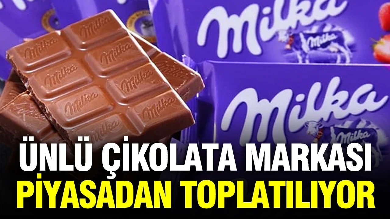 Milka çikolata acil toplatılıyor: 'Kauçuk' tehlikesi