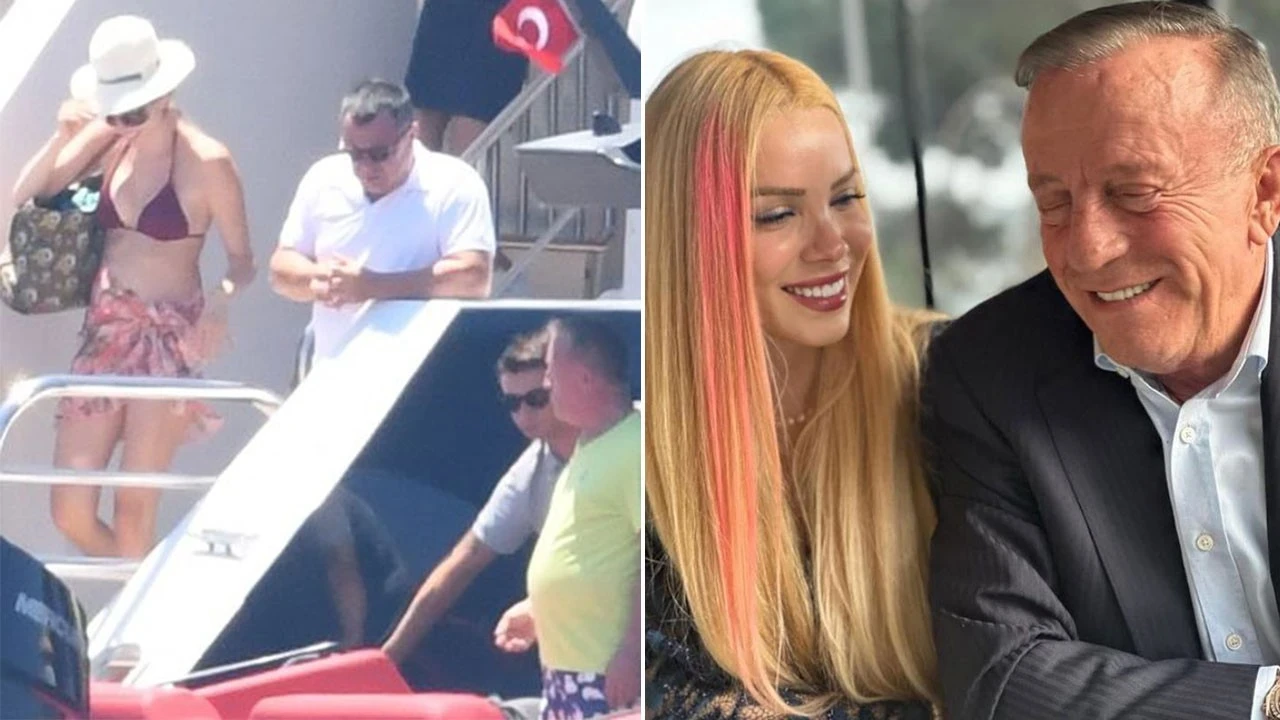 72 yaşındaki Ali Ağaoğlu 6. kez baba oluyor! Hamile eşiyle Bodrum'da görüntülendi