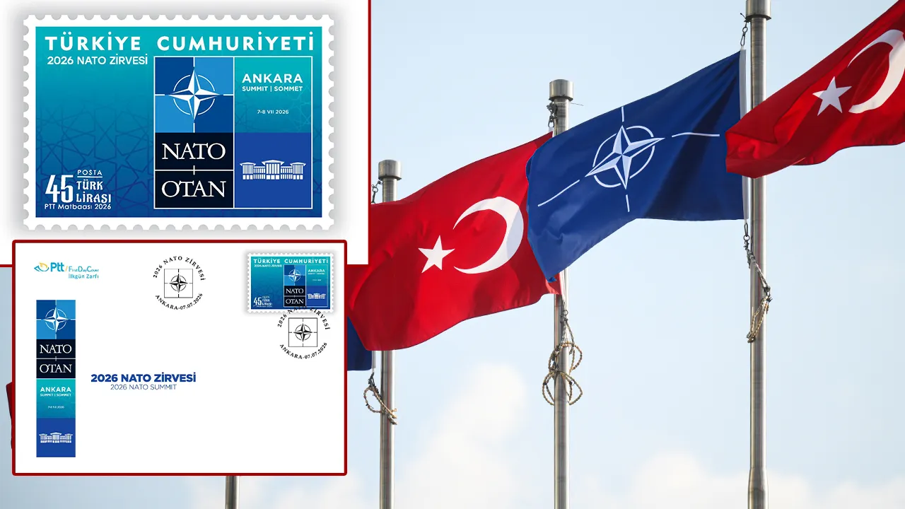 PTT'den NATO 2026 hatırası! Hem anma pulu hem ilk gün zarfı var