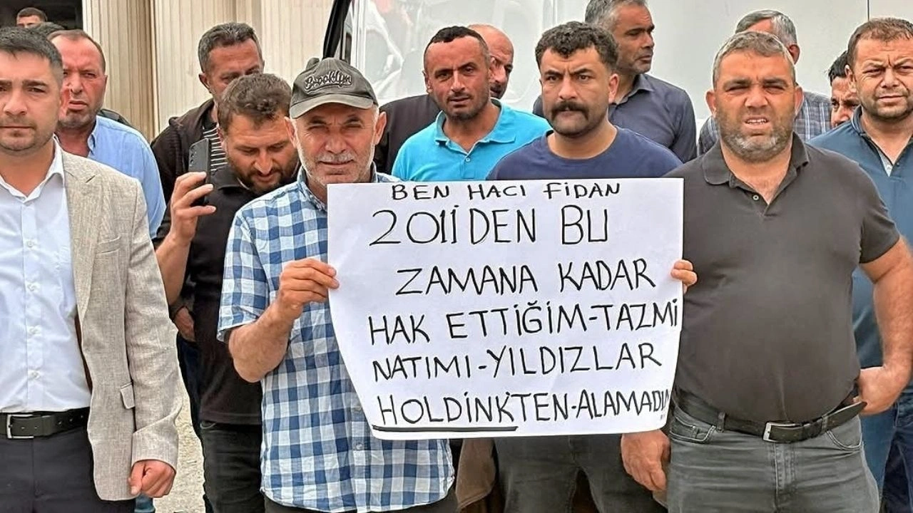 Yozgat'ta madencilerden eylem! '4 aydır maaş alamıyoruz' diyen işçiler üretimi durdurdu