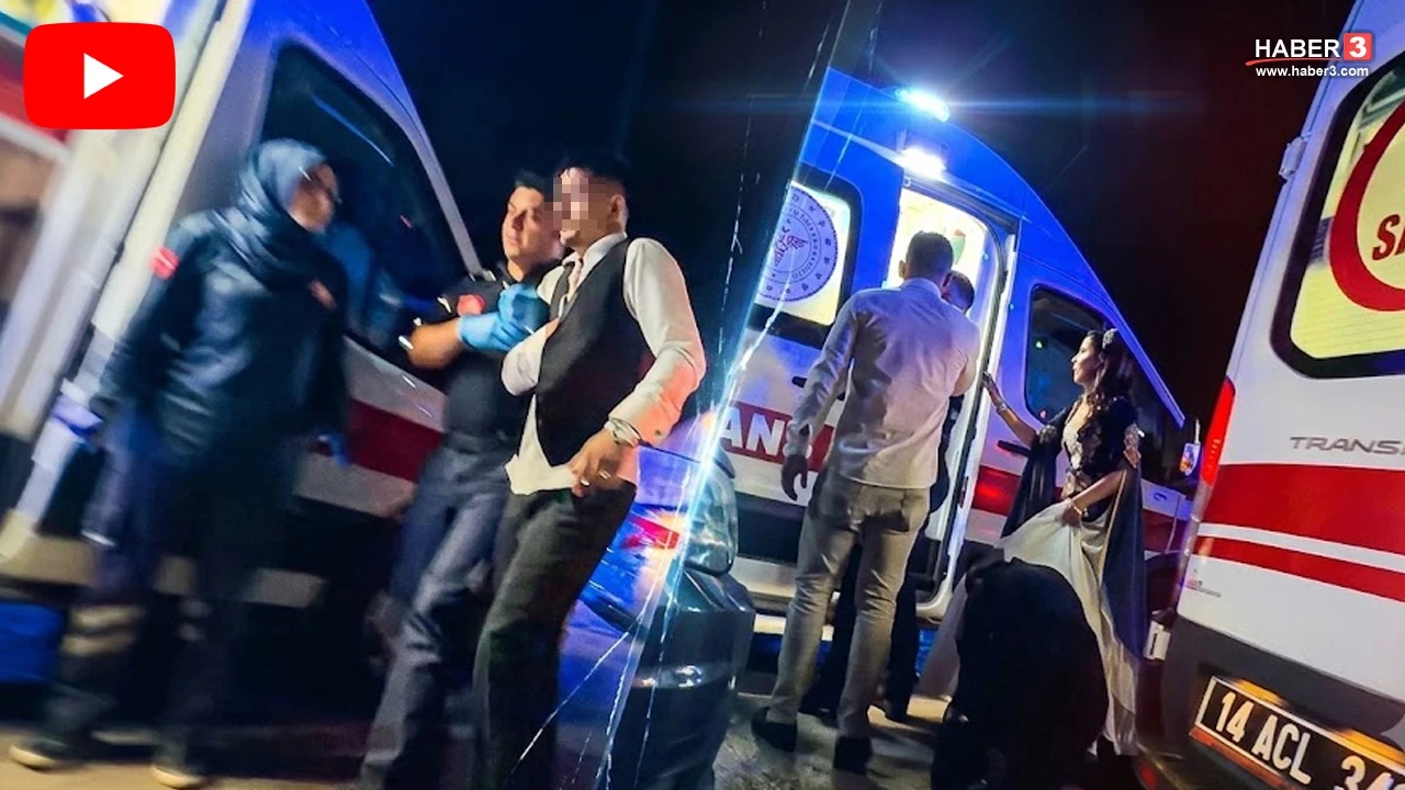 Düğün kana bulandı: Gelin ve damat tarafı birbirine girdi, damat hastanelik oldu!