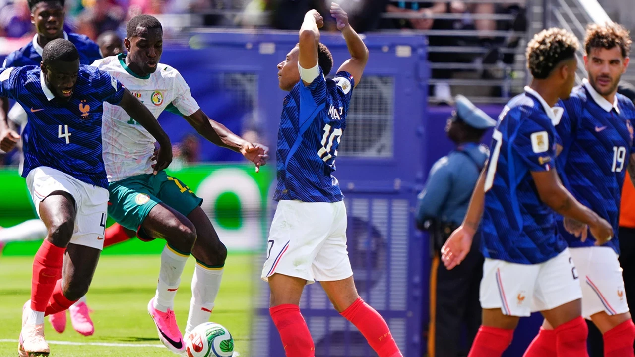 Fransa Senegal'e karşı ikinci yarıda açıldı: Mbappe Messi'yi solladı