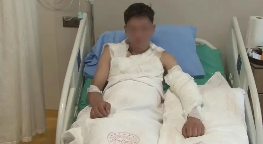 15 yaşındaki çocuğun merakı kabusu oldu! 'Çakmağı çaktı bomba gibi patladı'