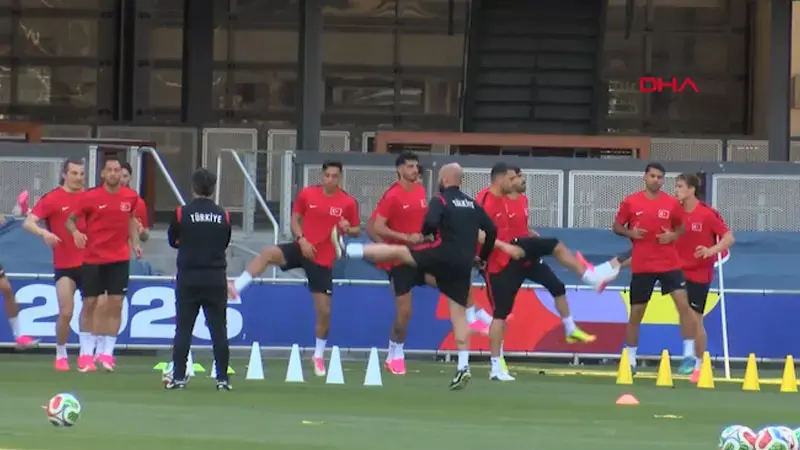 A Milli Futbol Takımı, Paraguay maçının hazırlıklarını tamamladı