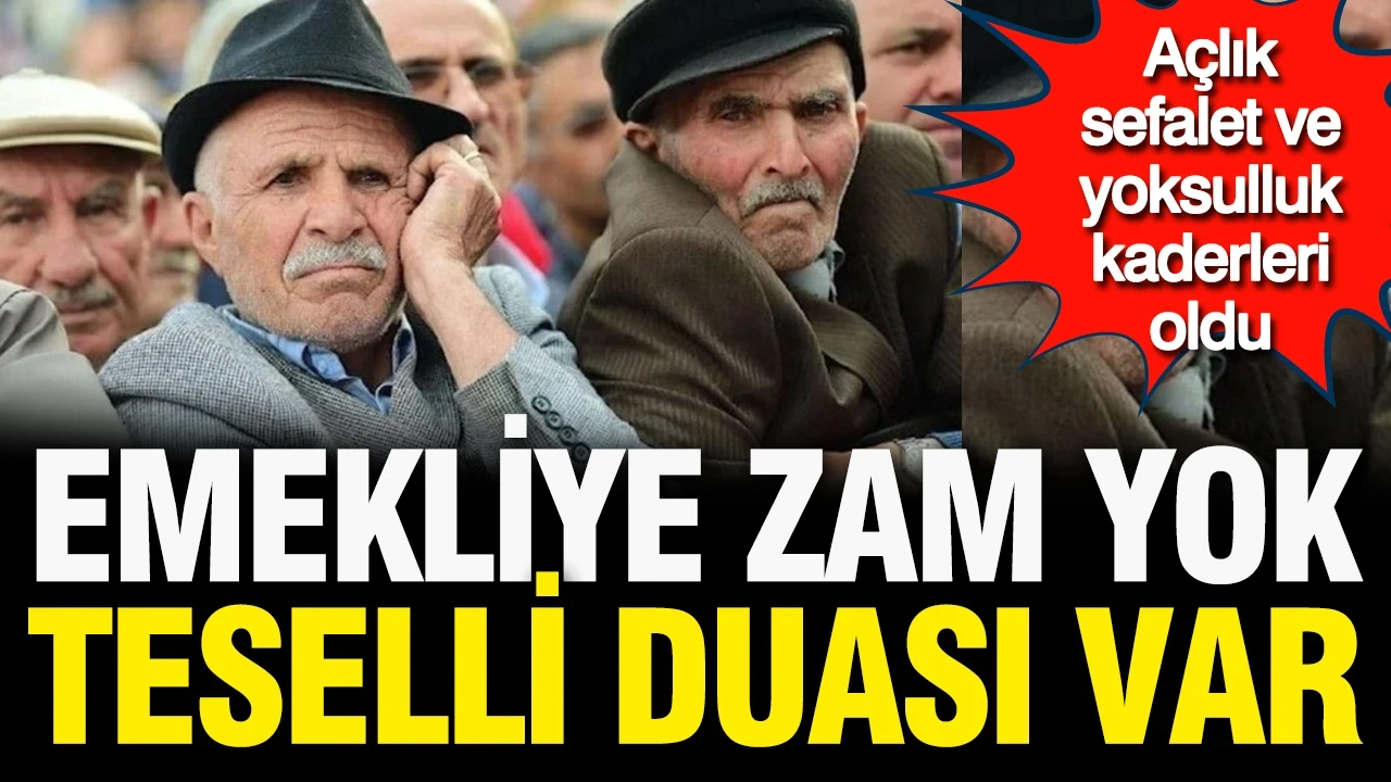 Emekli maaşlarına zam önergesi AK Parti ve MHP oylarıyla reddedildi