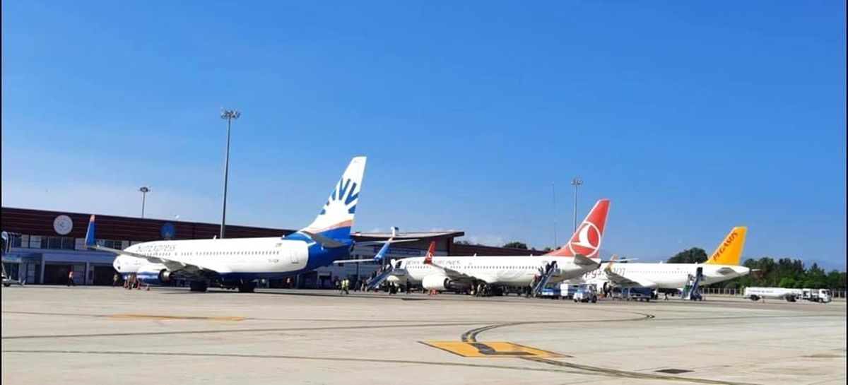 Malatya Havalimanı'nda 5 ayda 342 bin yolcu trafiği