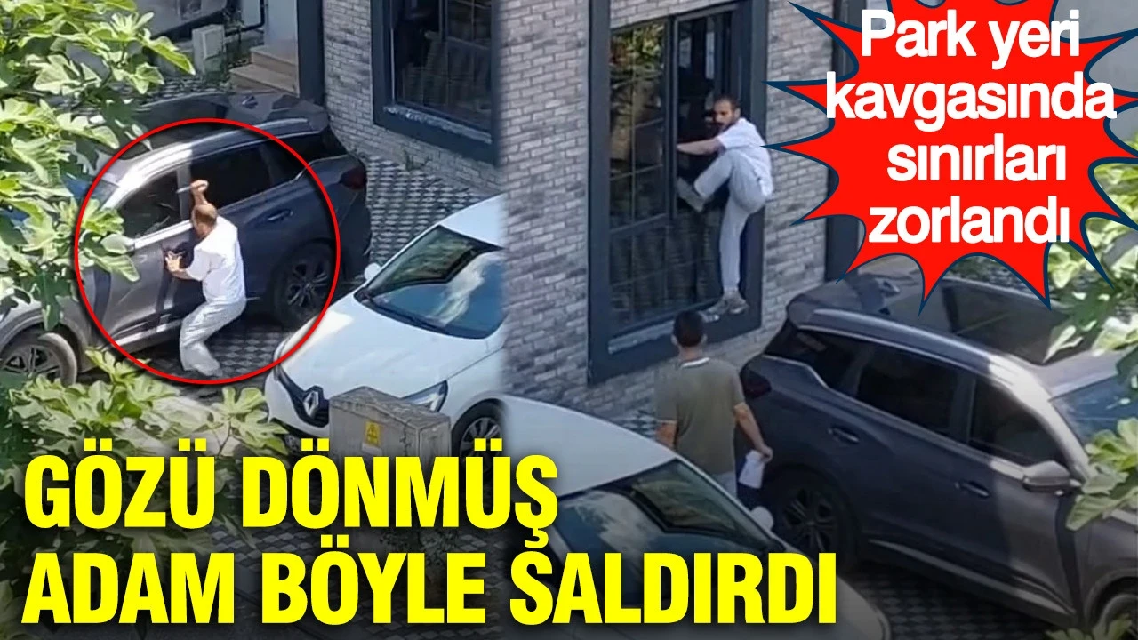 Sakarya'da park yeri kavgasında sınırlar zorlandı: Gözü dönmüş adam böyle saldırdı