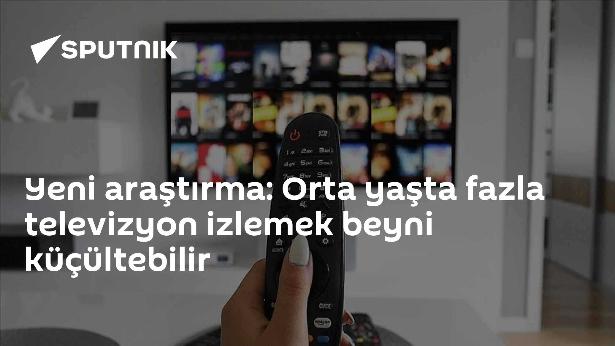 Yeni araştırma: Orta yaşta fazla televizyon izlemek beyni küçültebilir