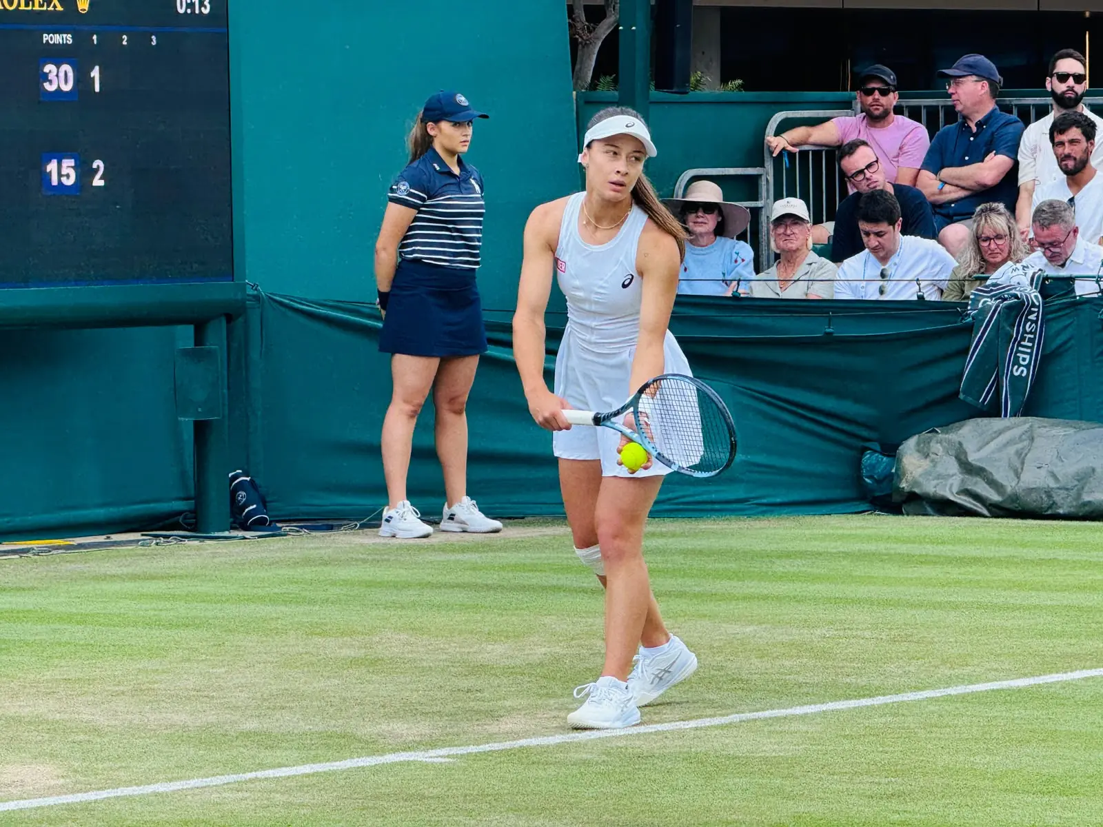 Zeynep Sönmez, Wimbledon'a veda etti