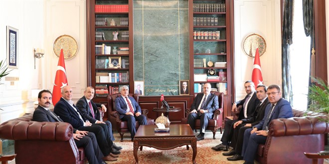 Yargı heyetinden Vali Yakup Canbolat'a ziyaret