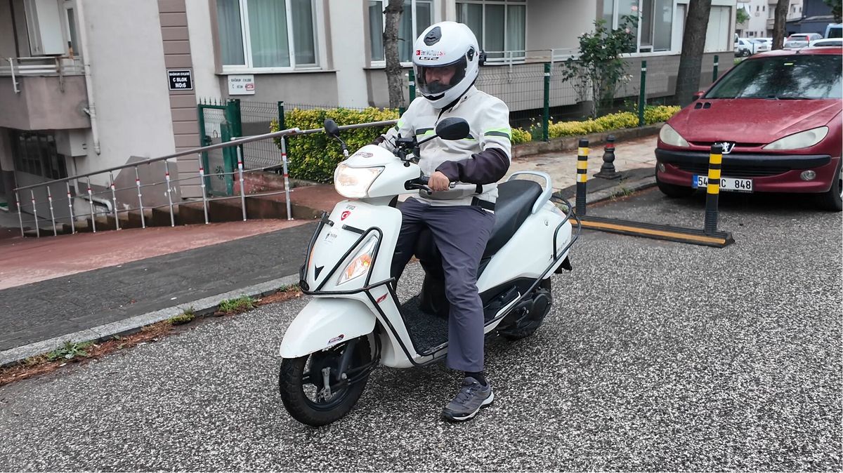 Seyahatsever projesi kapsamında motosikletiyle Türkiye'yi geziyor
