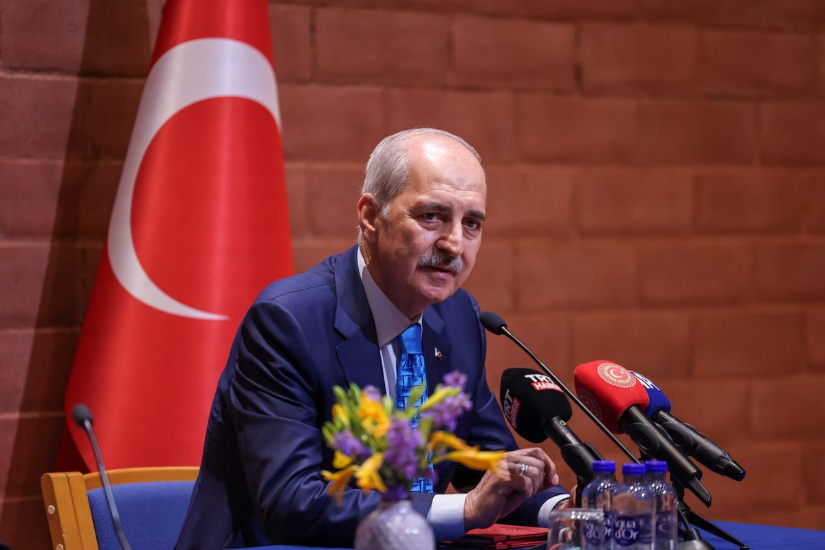 TBMM Başkanı Kurtulmuş, İsveç'te Türk toplumu temsilcileriyle buluştu