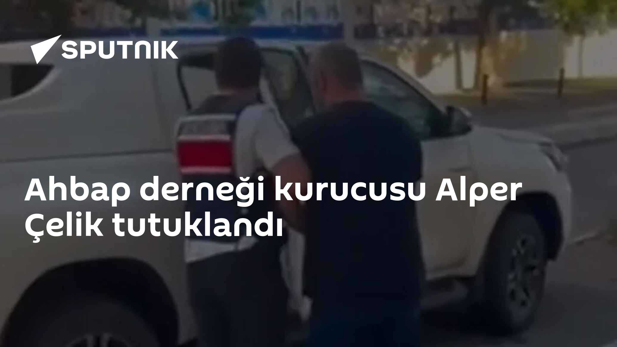 Ahbap derneği kurucusu Alper Çelik tutuklandı
