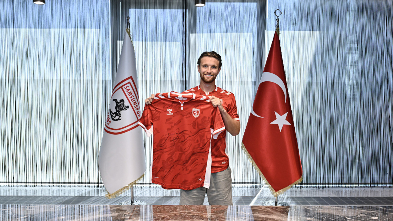 Samsunspor, Elliot Watt ile 4 yıllık sözleşme imzaladı