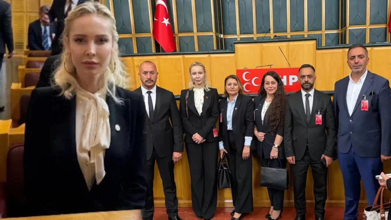Ayşegül Yıldız siyasete girdi! MHP Lideri Bahçeli için dikkat çeken sözler