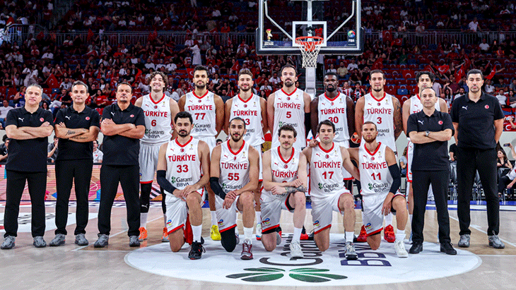 FIBA dünya sıralamasında Türkiye yerini korudu