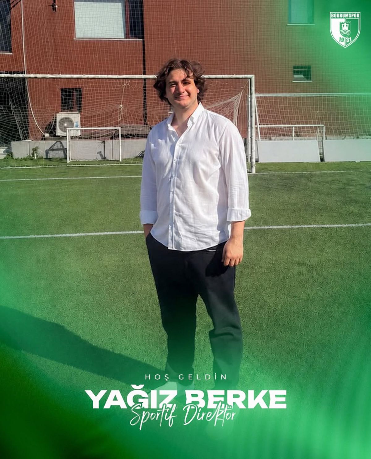 Bodrum FK'da sportif direktörlüğe Yağız Berke getirildi