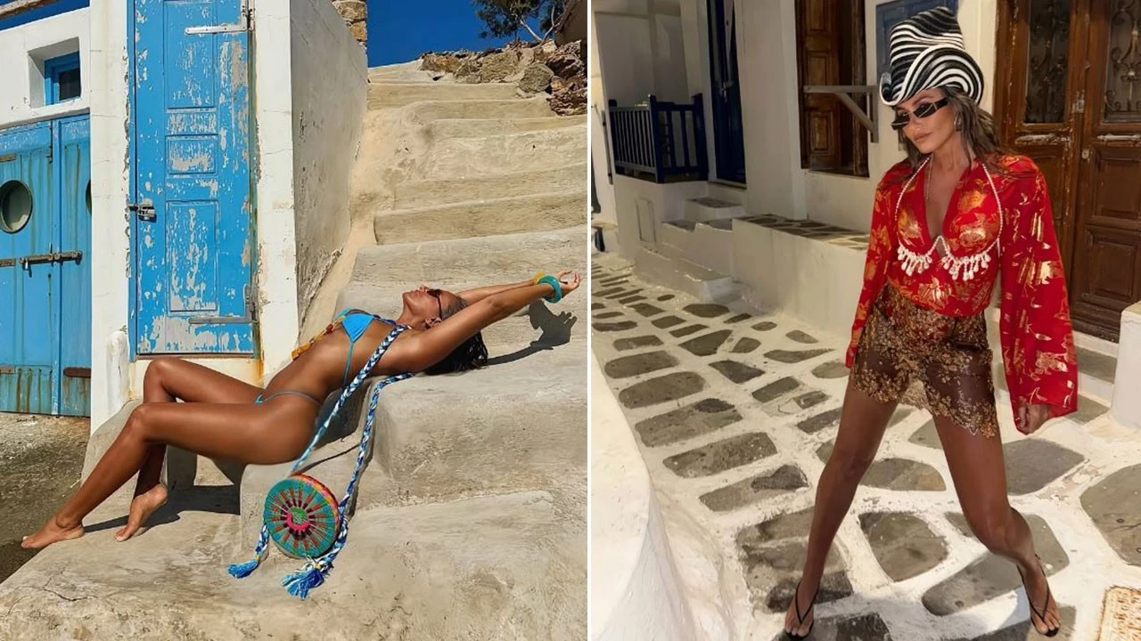 Sosyetik güzel Eda Taşpınar'dan nefes kesen tatil paylaşımı! Minicik bikinisiyle sere serpe uzandı
