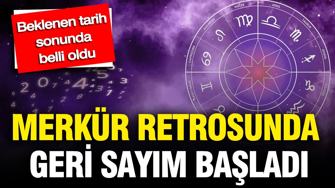Merkür Retrosunda geri sayım başladı: Beklenen tarih sonunda belli oldu