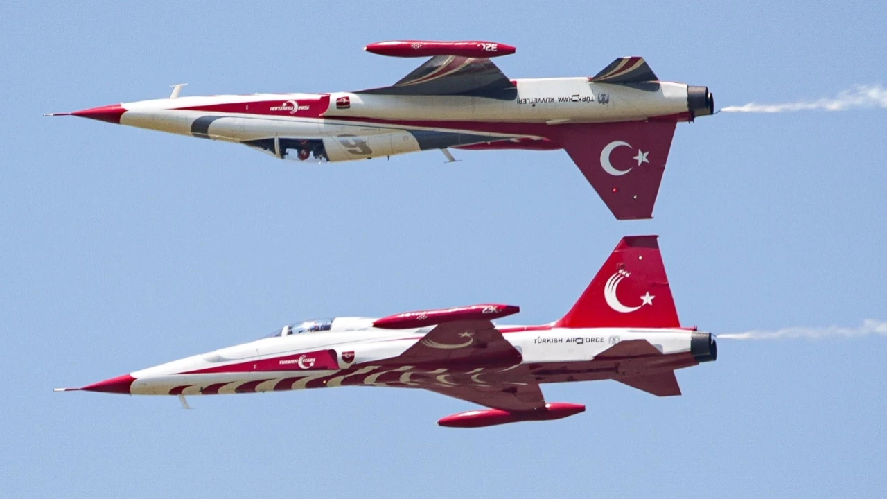 Türk Yıldızları nefes kesti