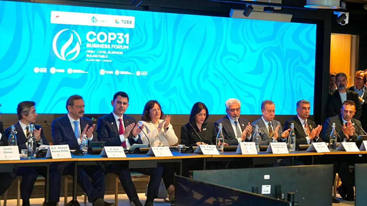 AK Parti Genel Başkan Yardımcısı Nihan Ayan COP31 İş Dünyası Forumu'nda konuştu