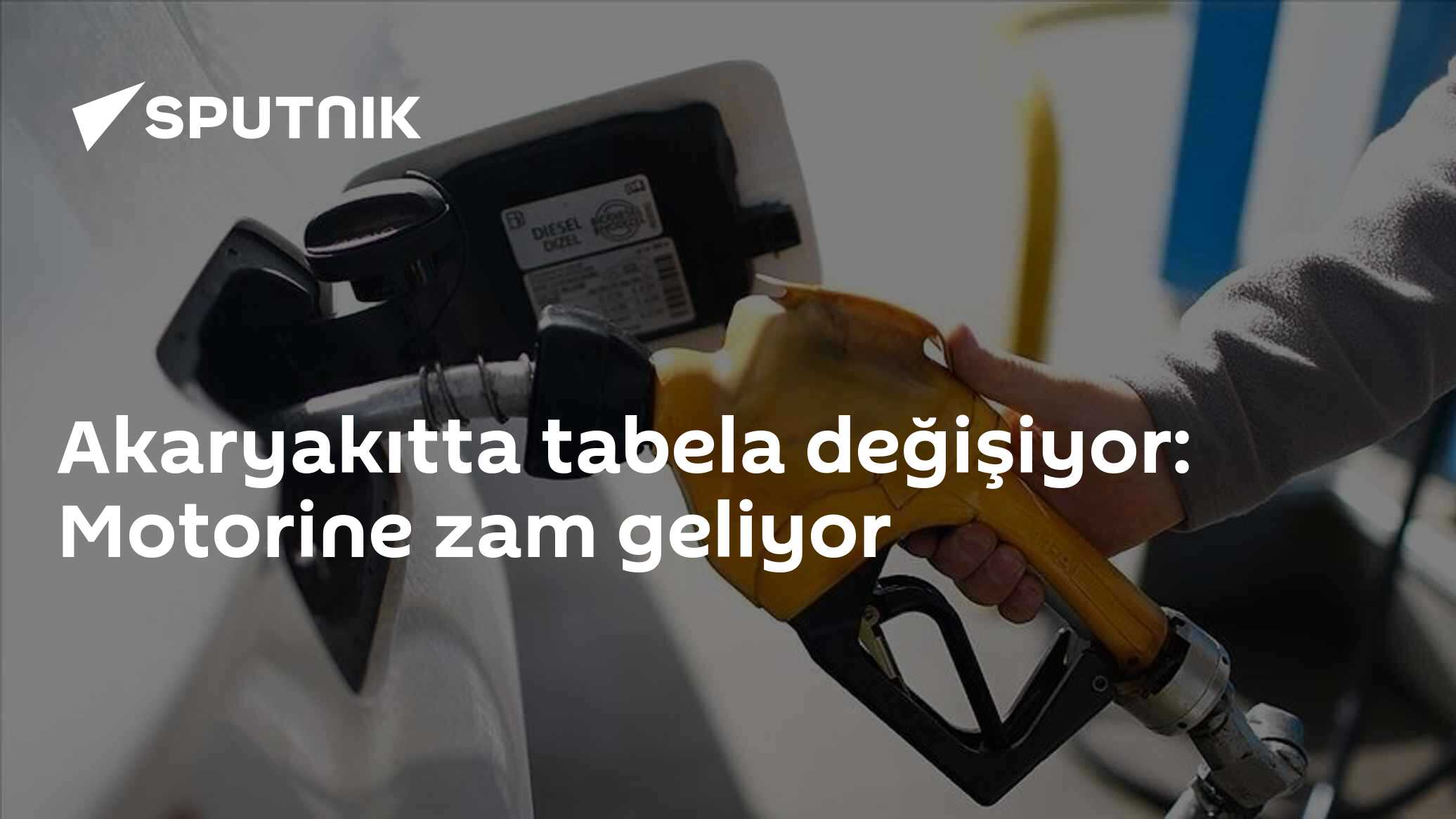 Akaryakıtta tabela değişiyor: Motorine zam geliyor