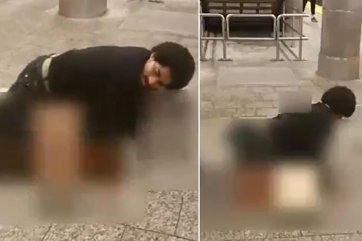 Metroda dehşet! Genç kadına herkesin gözü önünde tecavüz etmeye kalktı